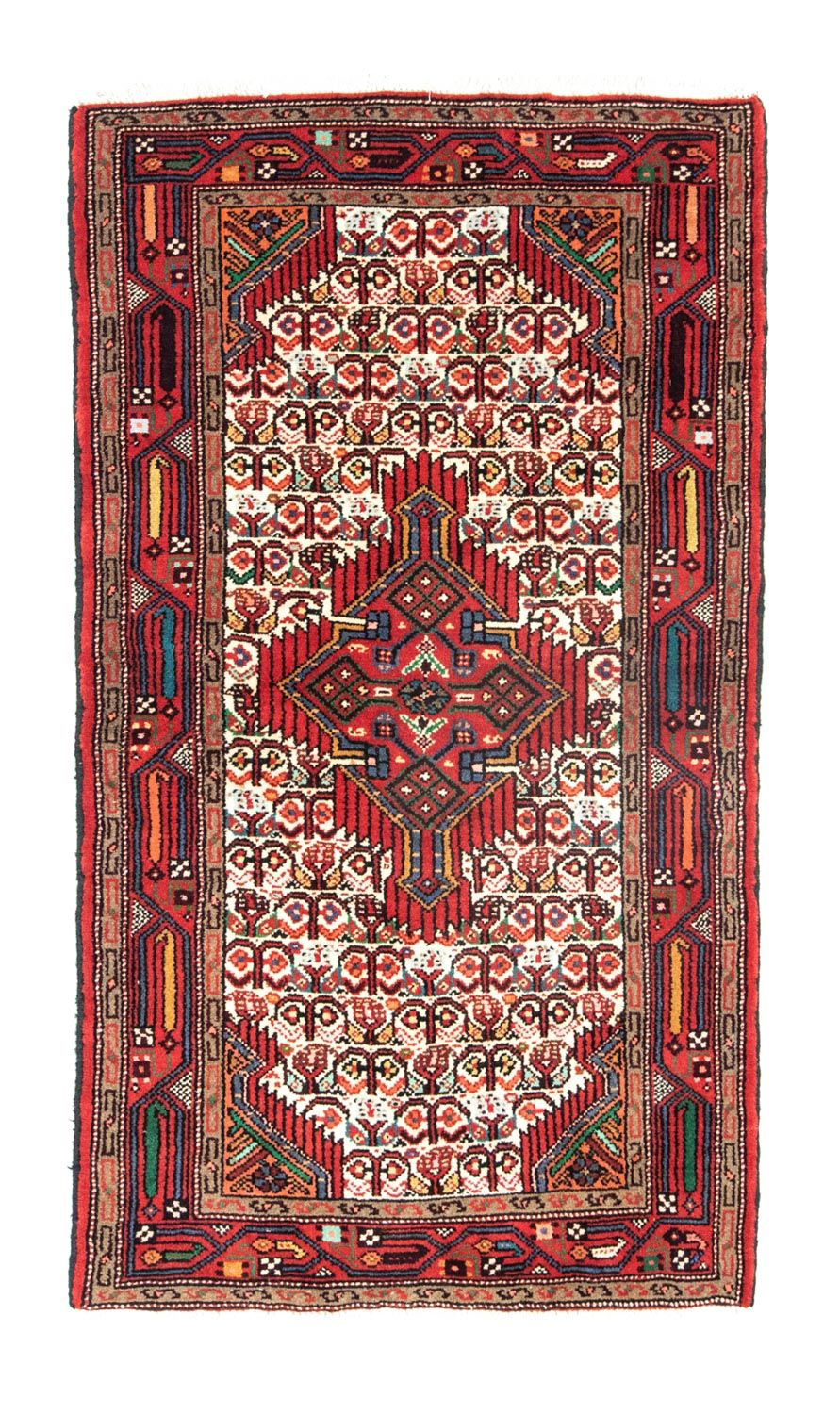 Persisk tæppe - Nomadisk - 142 x 80 cm - rød