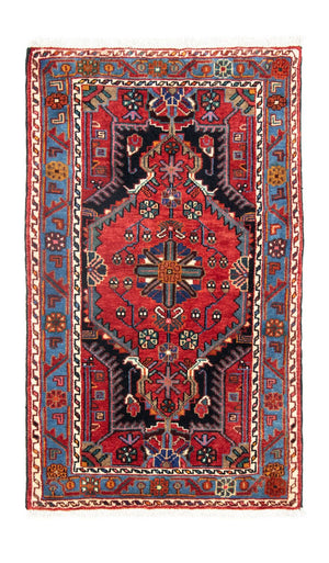 Persisk tæppe - Nomadisk - 125 x 75 cm - rød