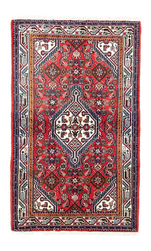 Persisk tæppe - Nomadisk - 135 x 84 cm - rød
