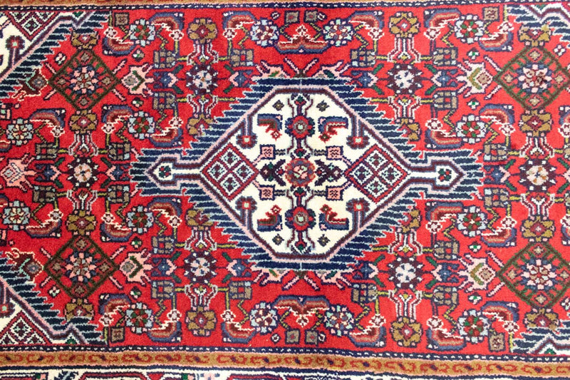 Persisk tæppe - Nomadisk - 135 x 84 cm - rød