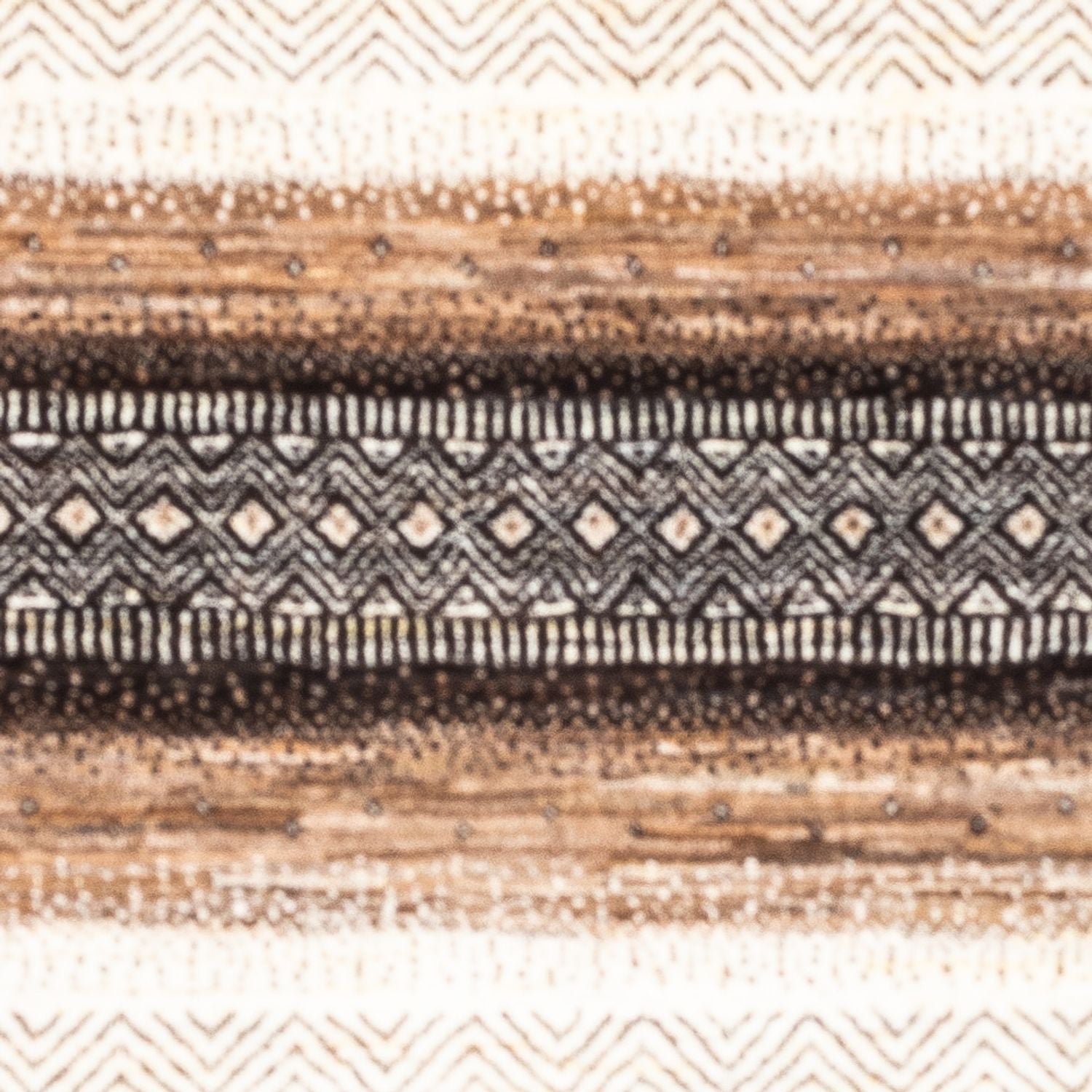 Gabbeh Tæppe - Loribaft Persisk - 150 x 93 cm - natur