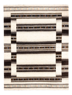 Gabbeh Tæppe - Loribaft Persisk - 278 x 211 cm - creme