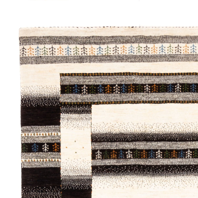Gabbeh Tæppe - Loribaft Persisk - 278 x 211 cm - creme