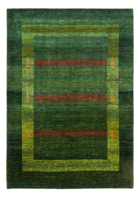 Gabbeh Tæppe - Loribaft Persisk - 245 x 175 cm - grøn