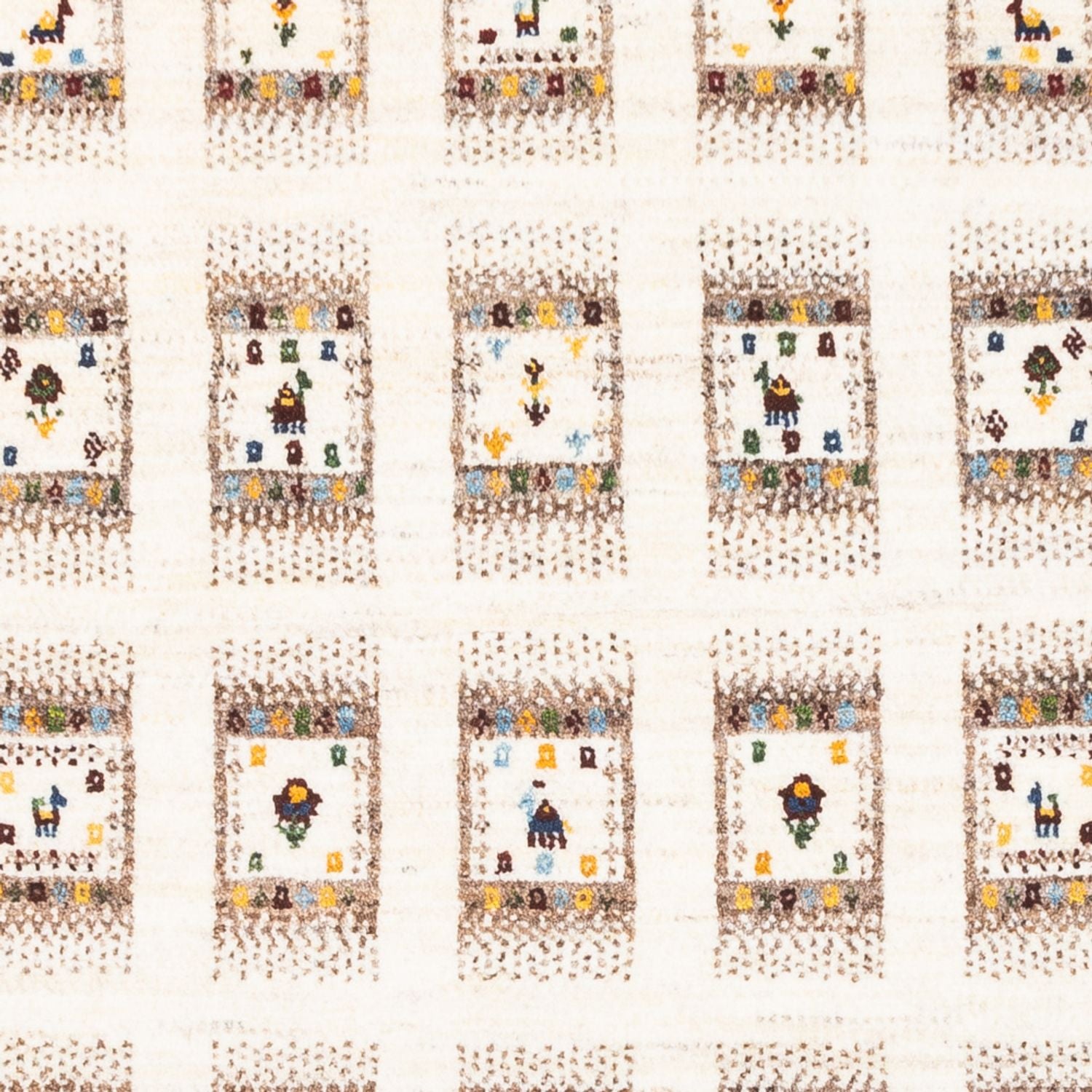 Gabbeh Tæppe - Loribaft Persisk - Royal - 164 x 101 cm - natur