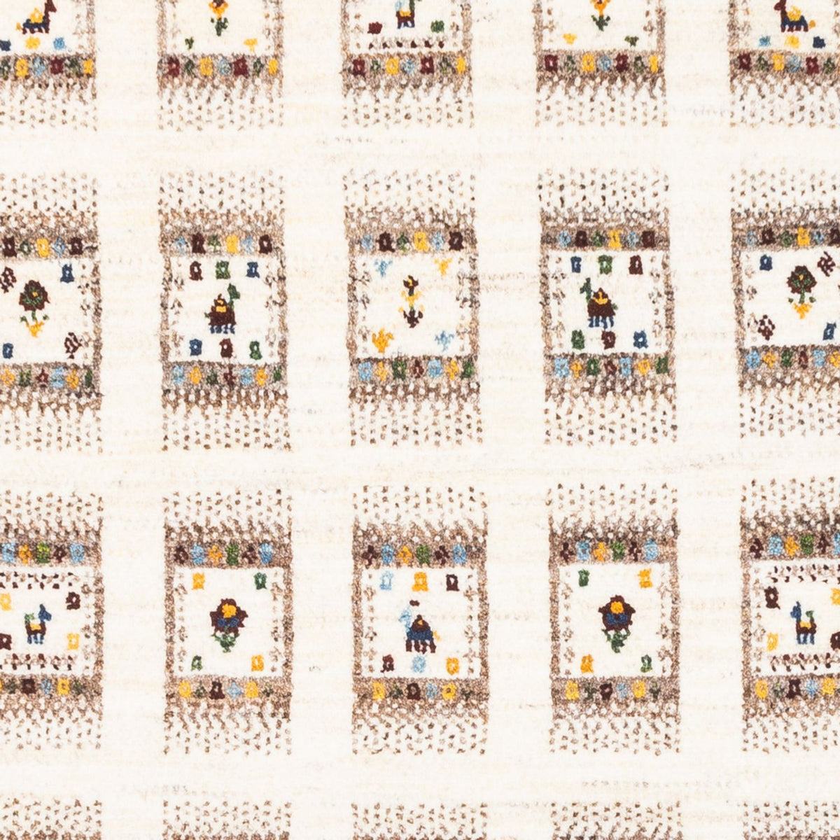 Gabbeh Tæppe - Loribaft Persisk - Royal - 164 x 101 cm - natur