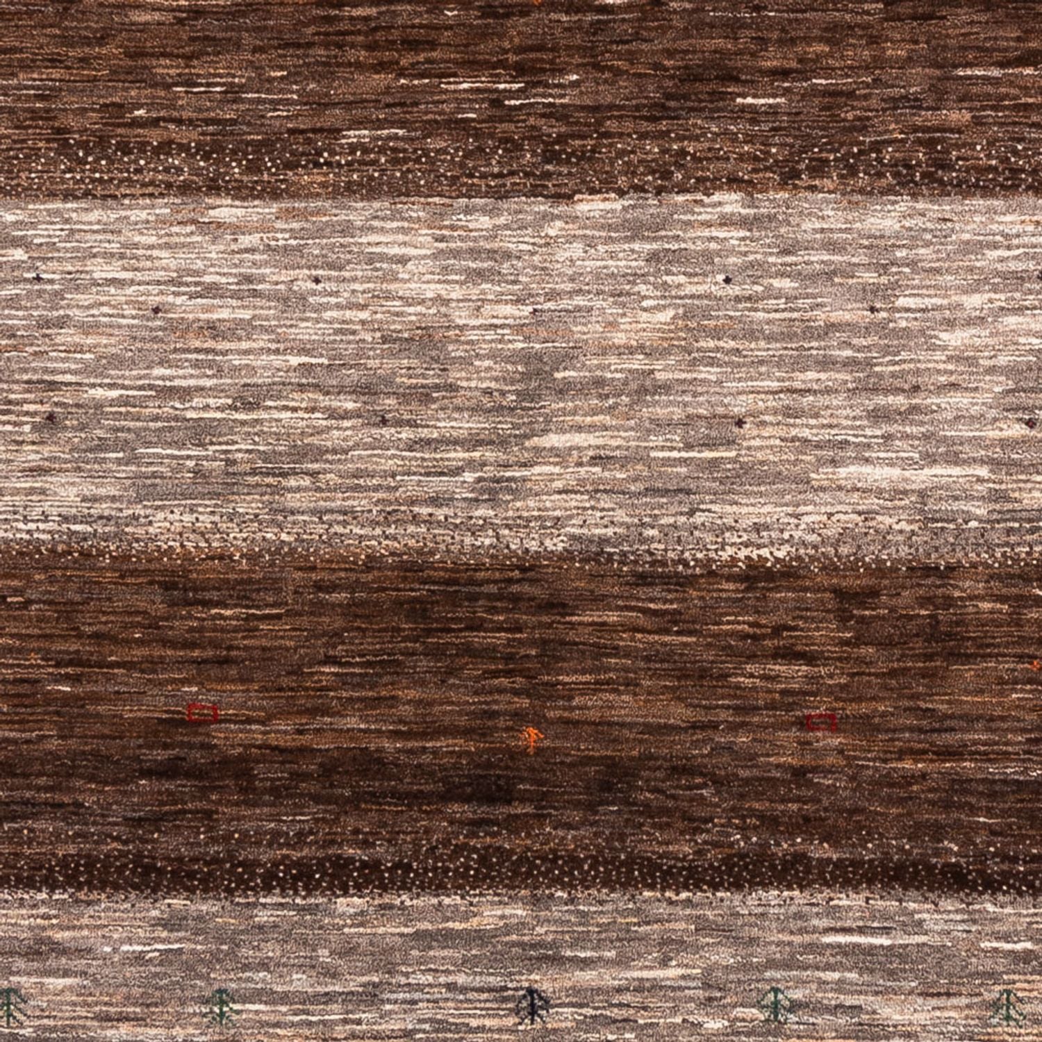 Gabbeh Tæppe - Loribaft Persisk - 238 x 174 cm - natur