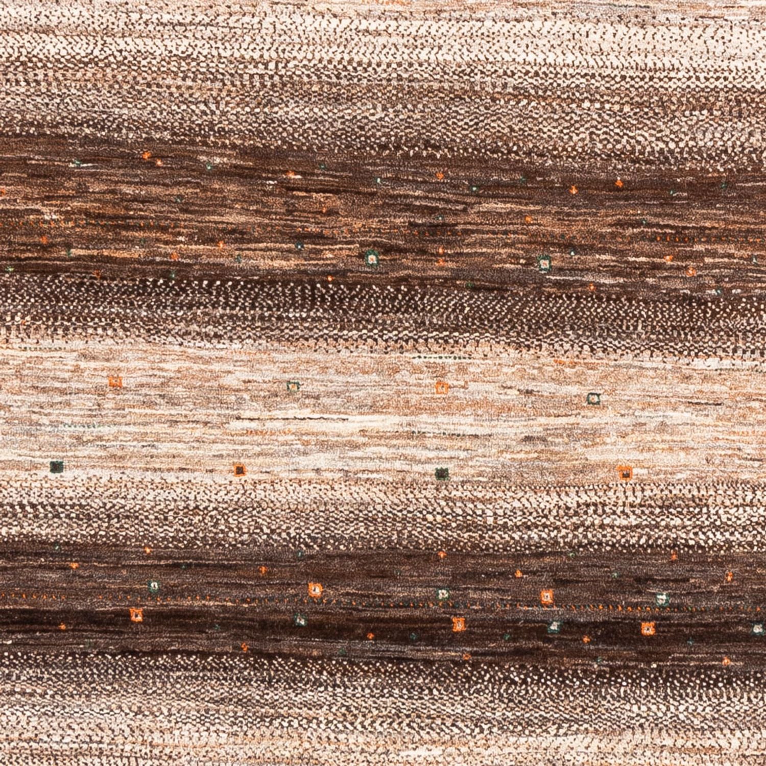 Gabbeh Tæppe - Loribaft Persisk - 220 x 178 cm - natur