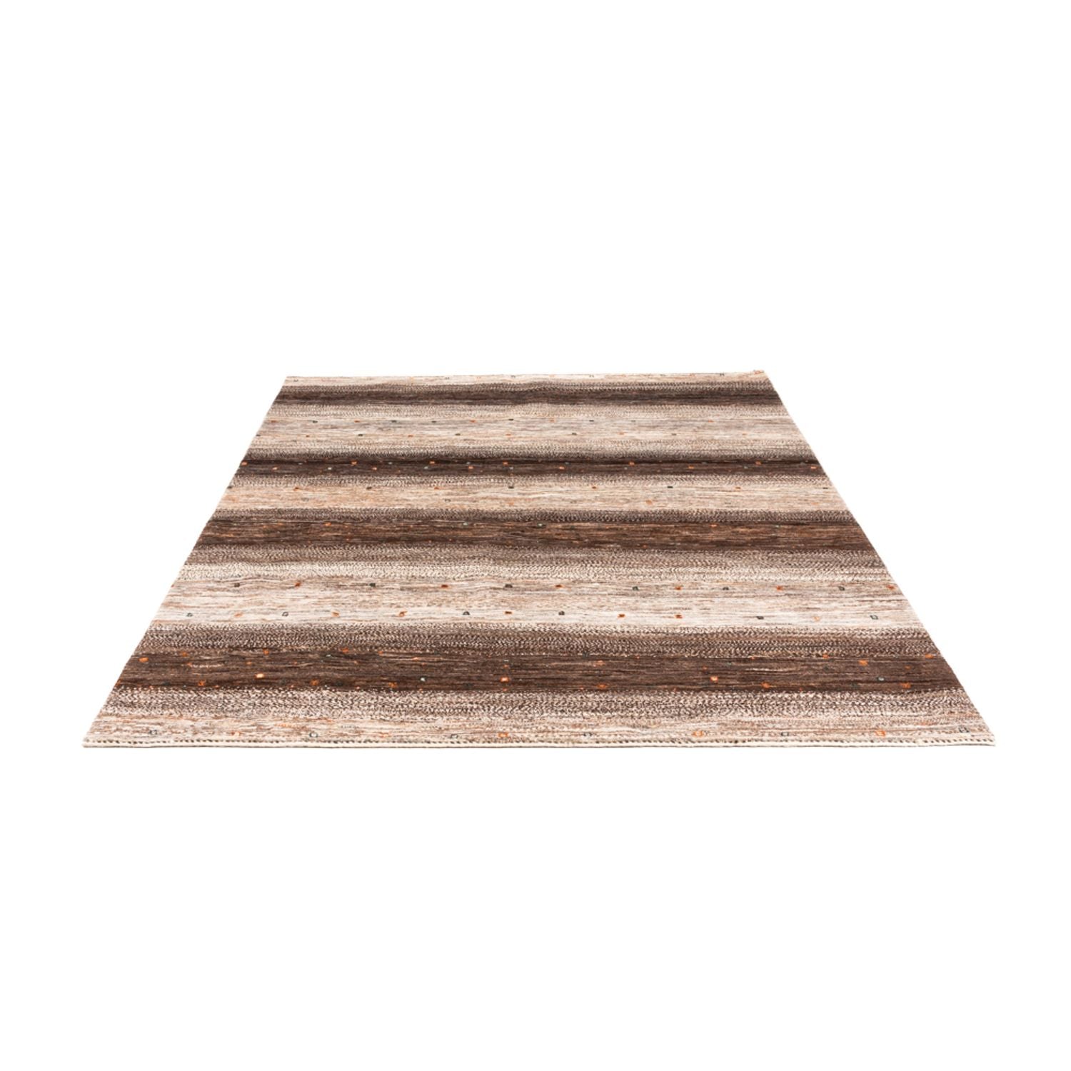 Gabbeh Tæppe - Loribaft Persisk - 220 x 178 cm - natur