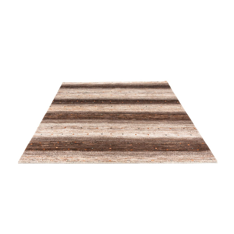 Gabbeh Tæppe - Loribaft Persisk - 220 x 178 cm - natur