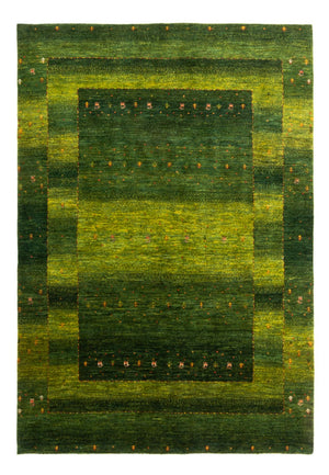 Gabbeh Tæppe - Loribaft Persisk - 238 x 172 cm - grøn