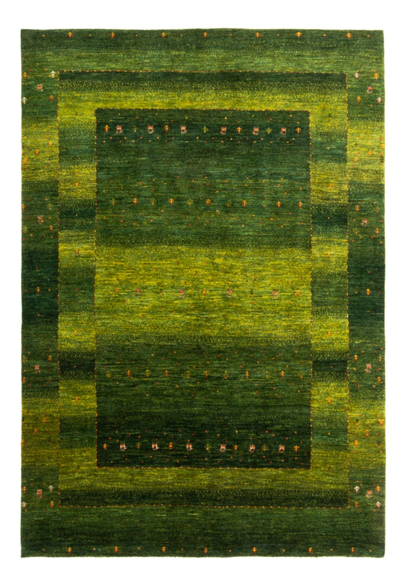 Gabbeh Tæppe - Loribaft Persisk - 238 x 172 cm - grøn