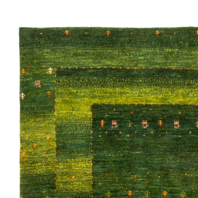 Gabbeh Tæppe - Loribaft Persisk - 238 x 172 cm - grøn