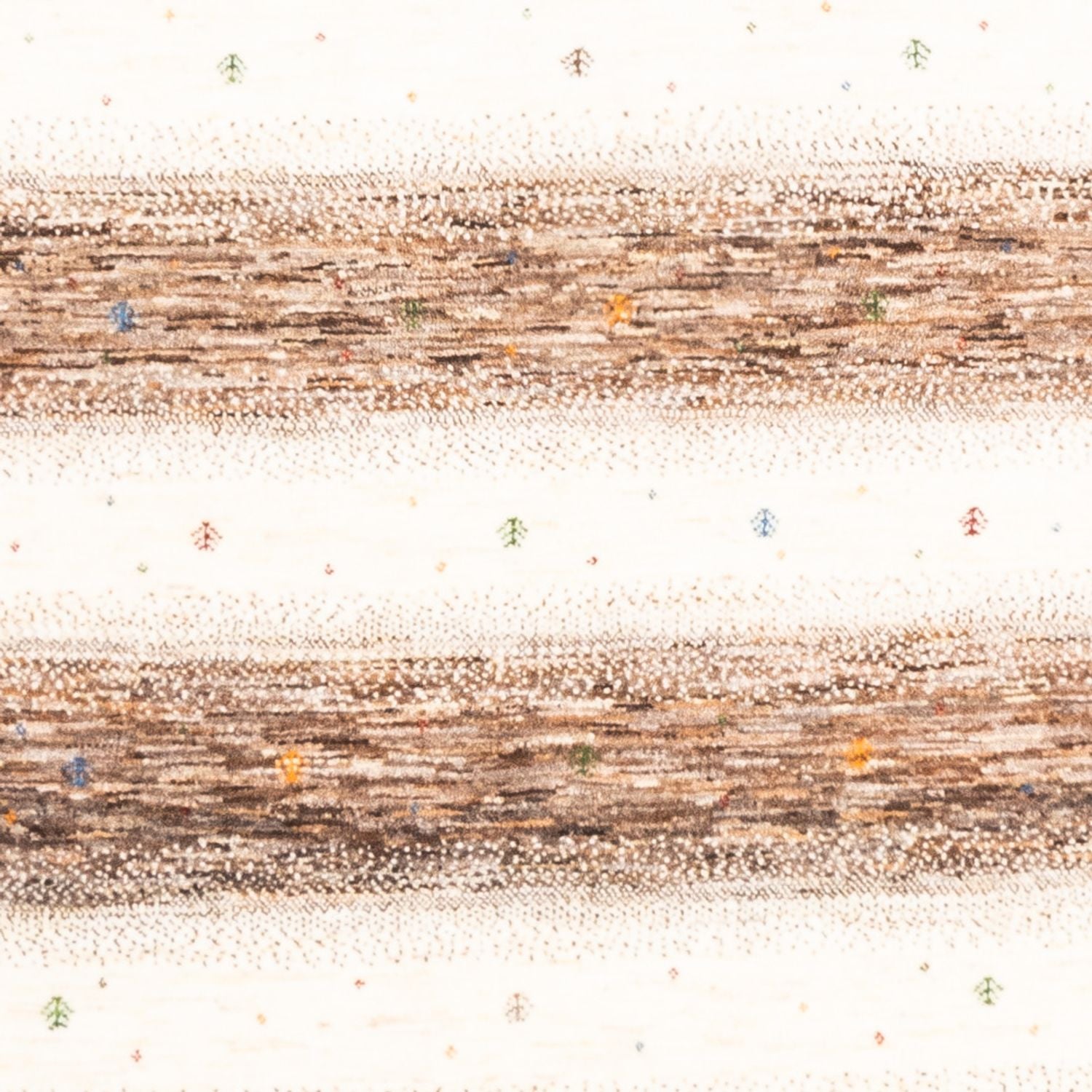 Gabbeh Tæppe - Loribaft Persisk - 239 x 172 cm - natur