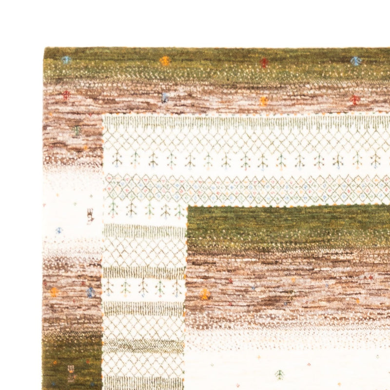 Gabbeh Tæppe - Loribaft Persisk - 239 x 172 cm - natur