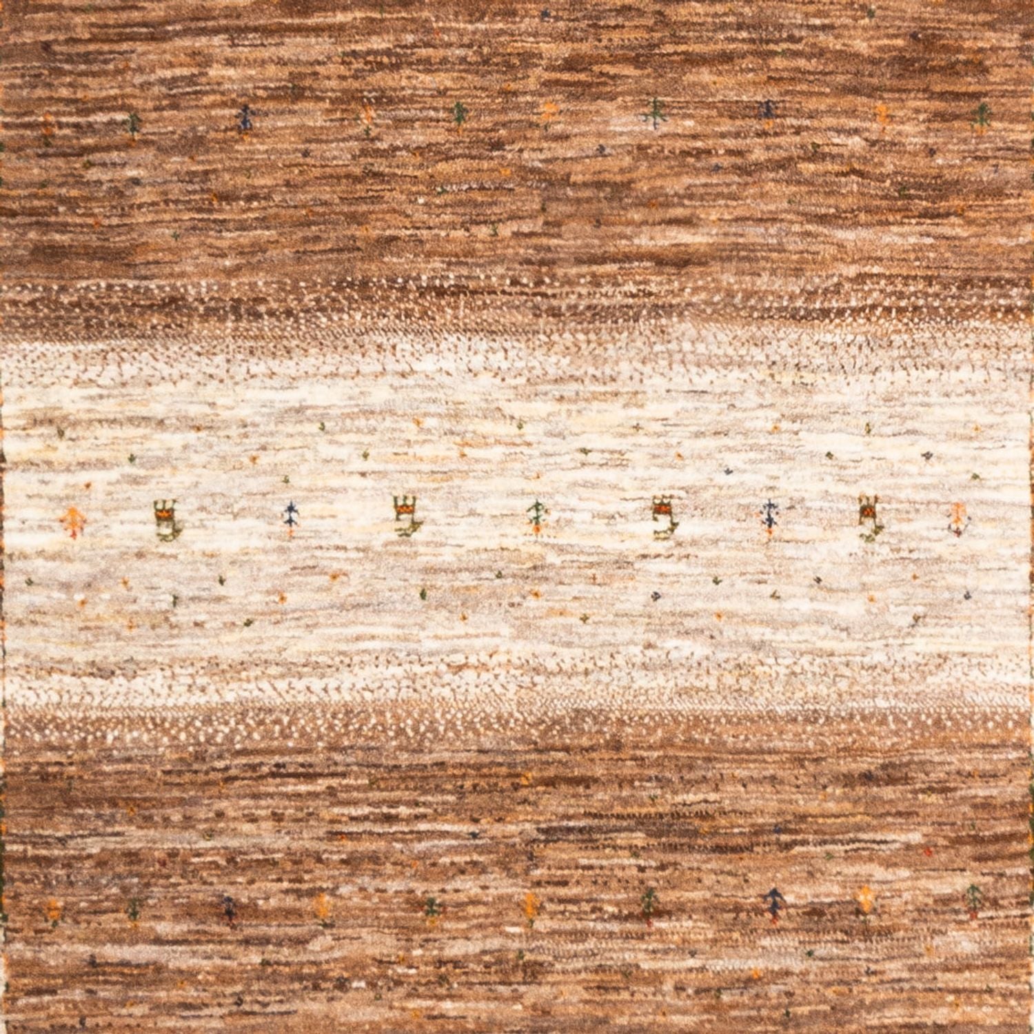 Gabbeh Tæppe - Loribaft Persisk - 237 x 171 cm - natur