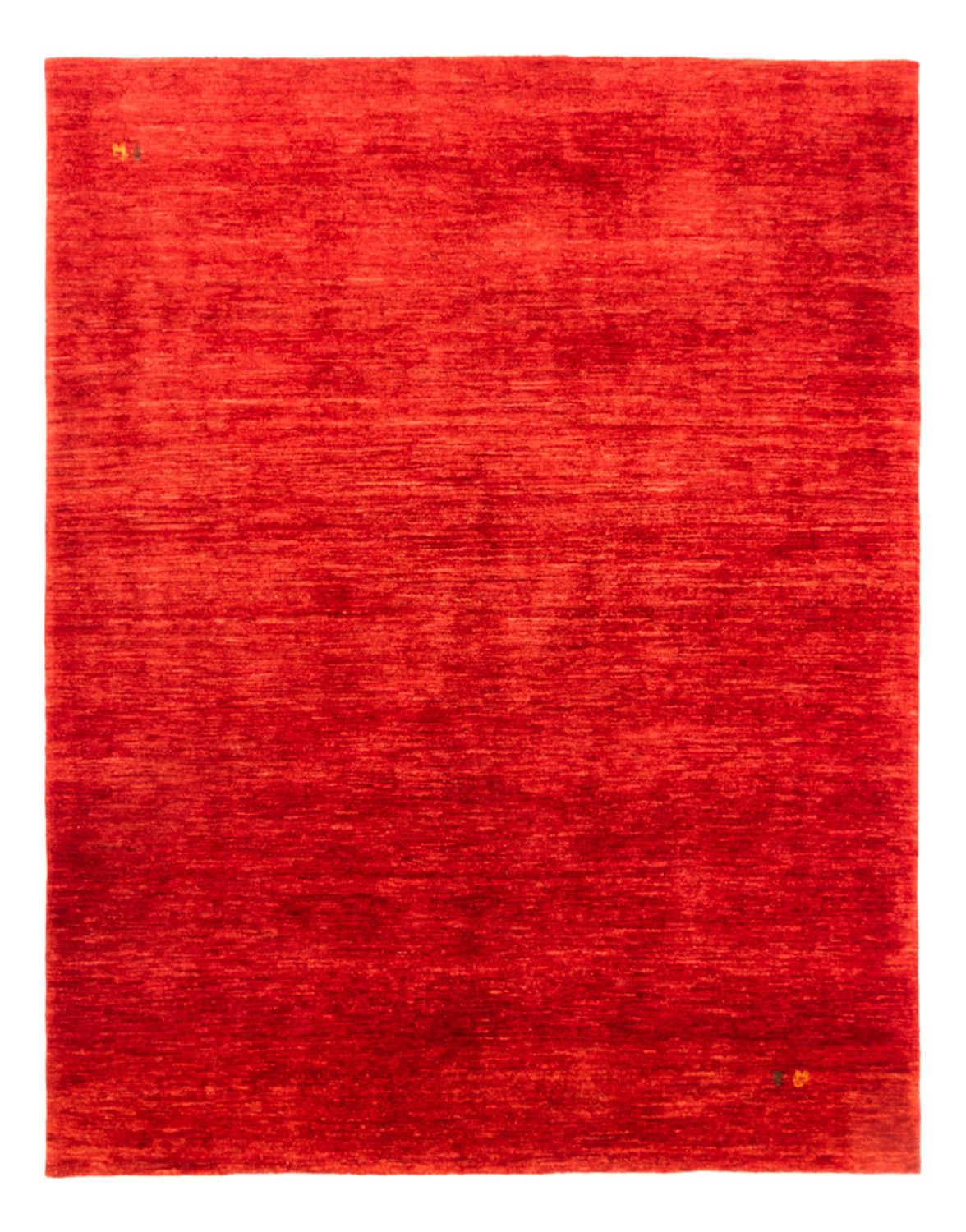 Gabbeh Tæppe - Loribaft Persisk - 223 x 174 cm - rød