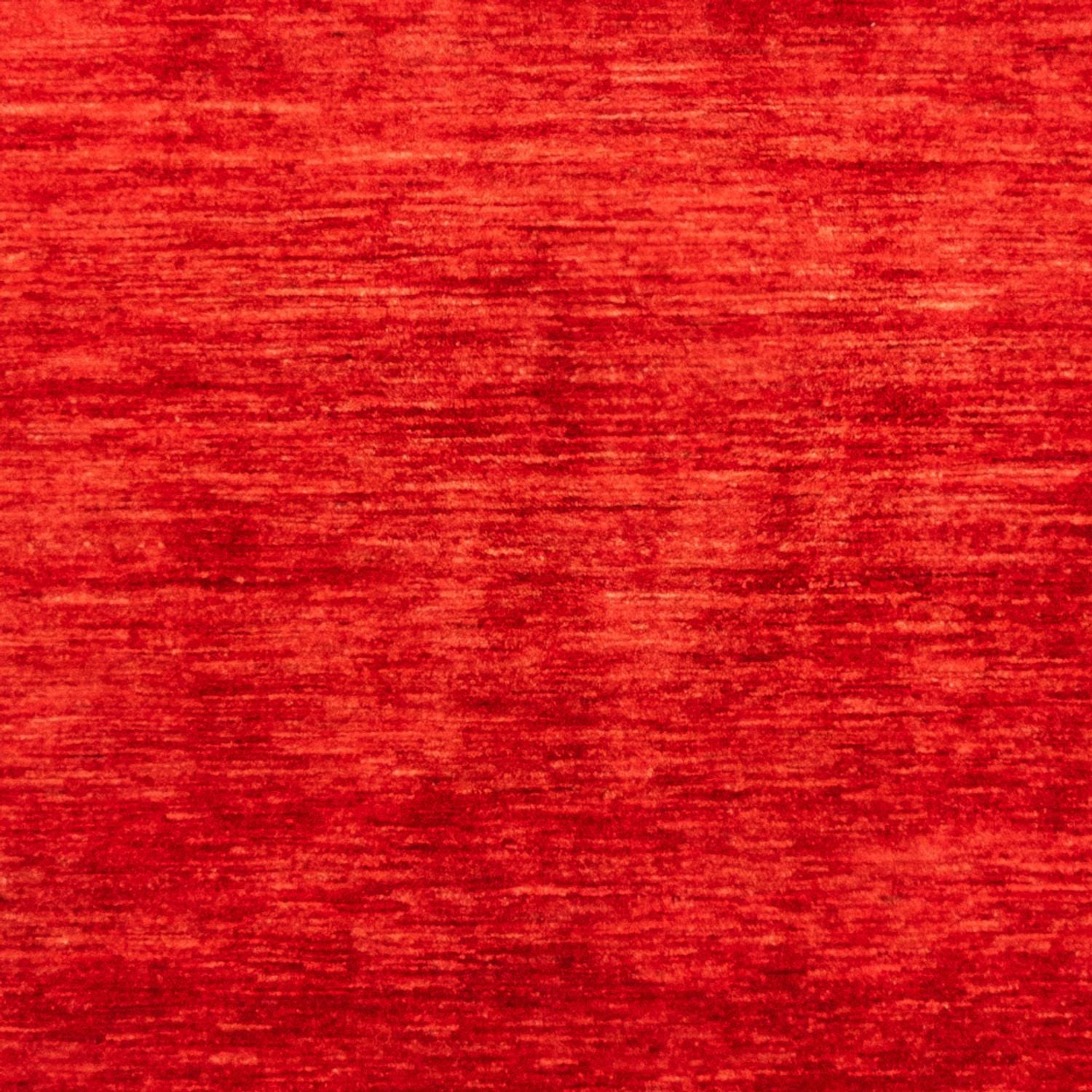 Gabbeh Tæppe - Loribaft Persisk - 223 x 174 cm - rød