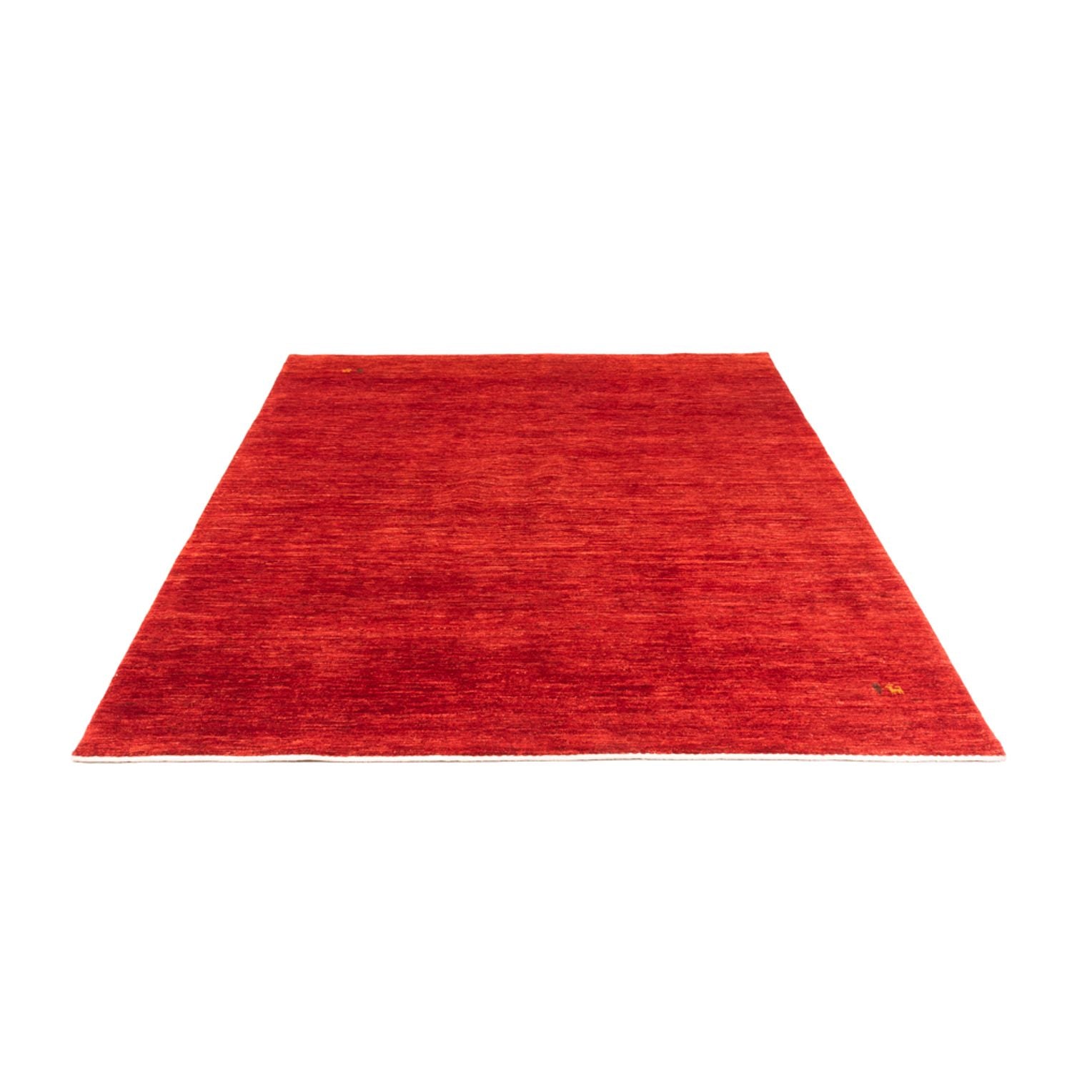 Gabbeh Tæppe - Loribaft Persisk - 223 x 174 cm - rød