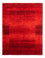 Gabbeh Tæppe - Loribaft Persisk - 164 x 120 cm - rød