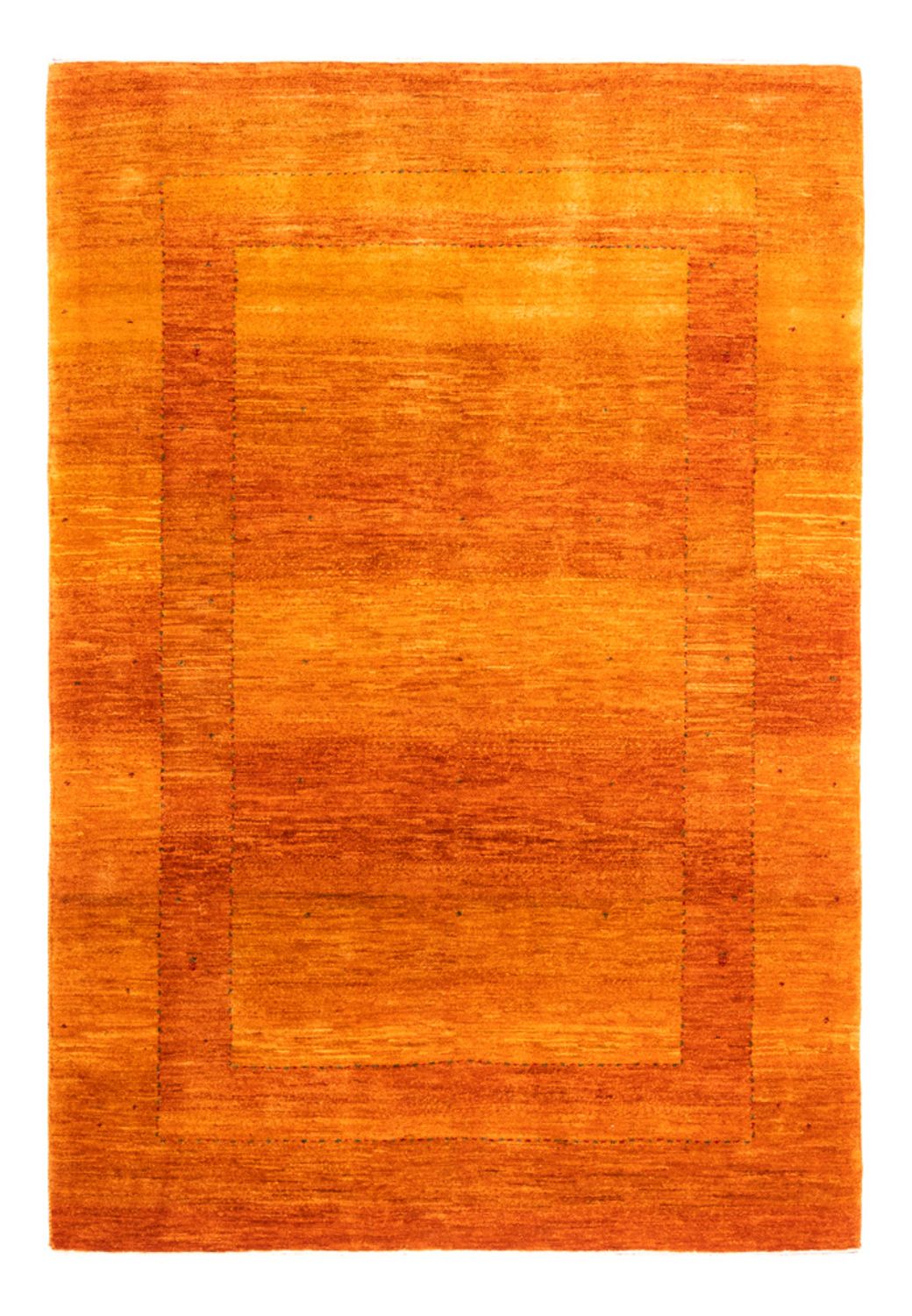 Gabbeh Tæppe - Loribaft Persisk - 186 x 126 cm - orange
