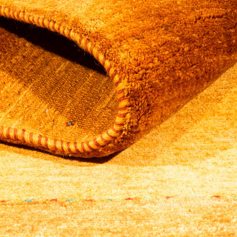 Gabbeh Tæppe - Loribaft Persisk - 186 x 126 cm - orange