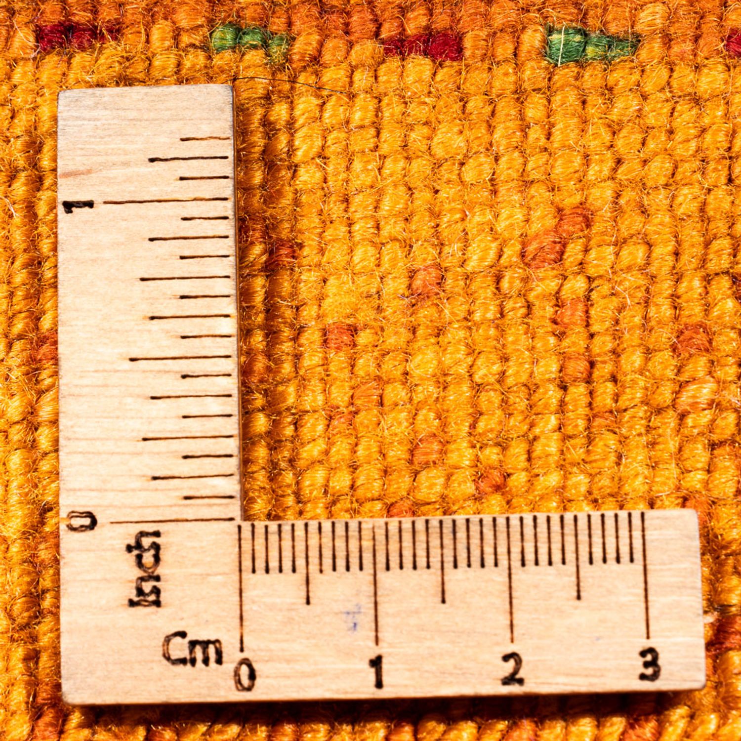 Gabbeh Tæppe - Loribaft Persisk - 186 x 126 cm - orange