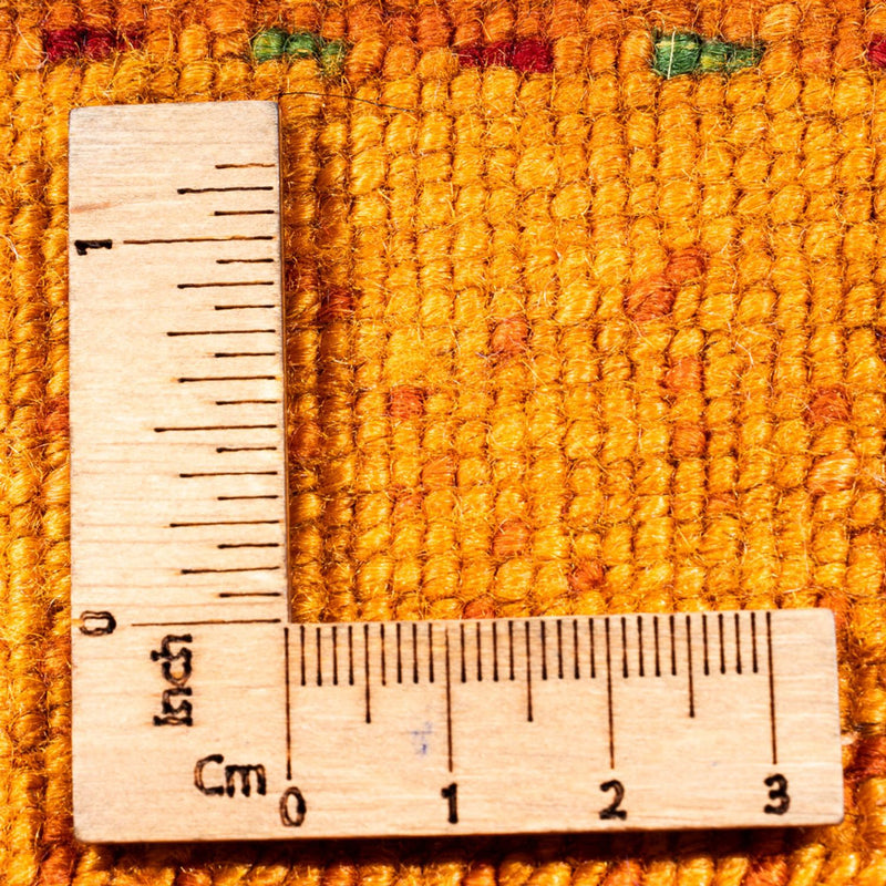 Gabbeh Tæppe - Loribaft Persisk - 186 x 126 cm - orange