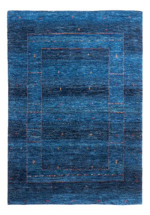 Gabbeh Tæppe - Loribaft Persisk - 174 x 120 cm - blå