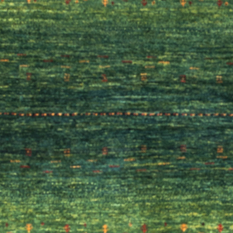 Gabbeh Tæppe - Loribaft Persisk - 139 x 99 cm - grøn