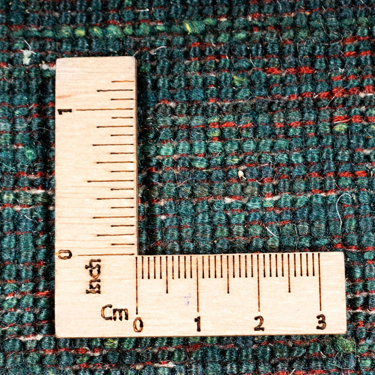 Gabbeh Tæppe - Loribaft Persisk - 153 x 103 cm - grøn