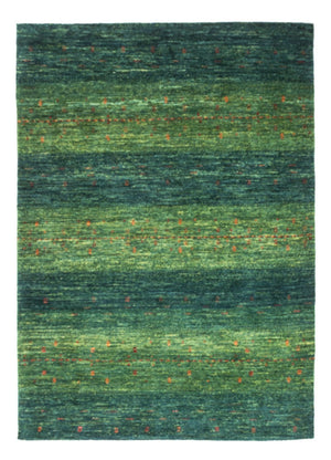 Gabbeh Tæppe - Loribaft Persisk - 152 x 107 cm - grøn
