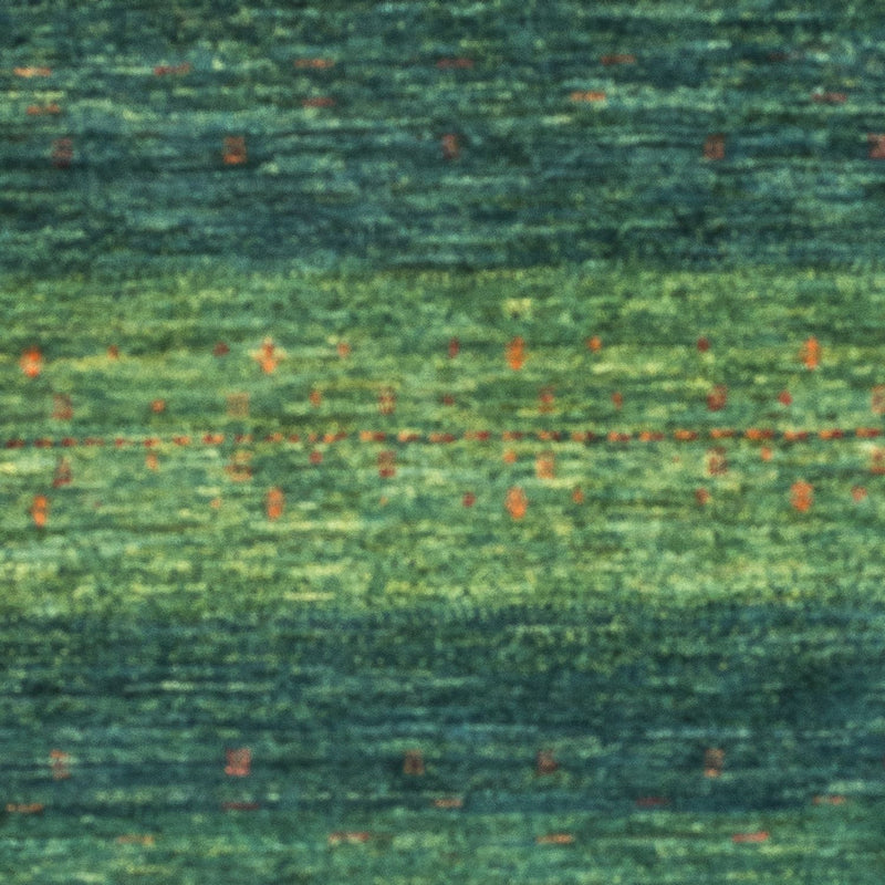 Gabbeh Tæppe - Loribaft Persisk - 152 x 107 cm - grøn