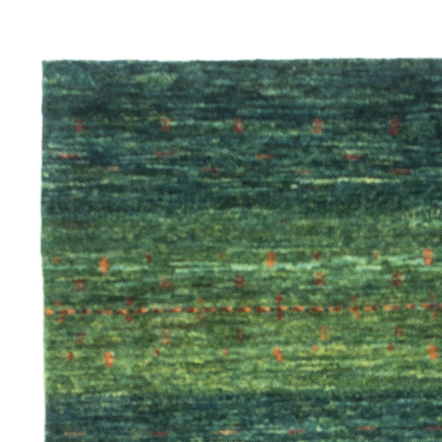 Gabbeh Tæppe - Loribaft Persisk - 152 x 107 cm - grøn