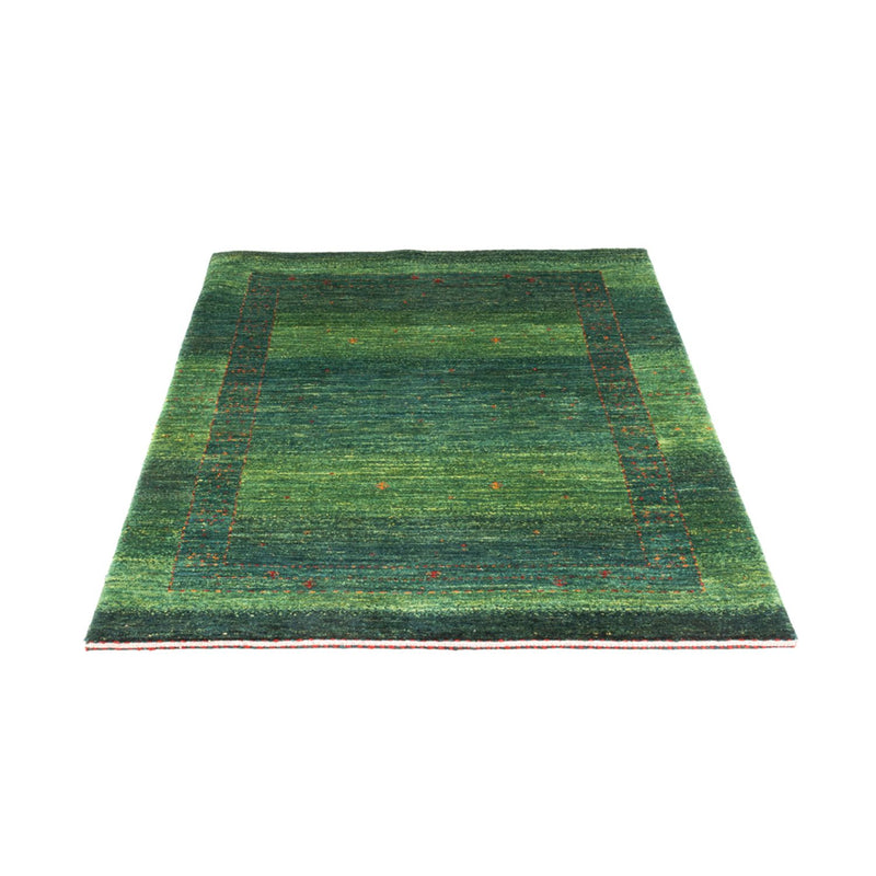 Gabbeh Tæppe - Loribaft Persisk - 146 x 98 cm - grøn