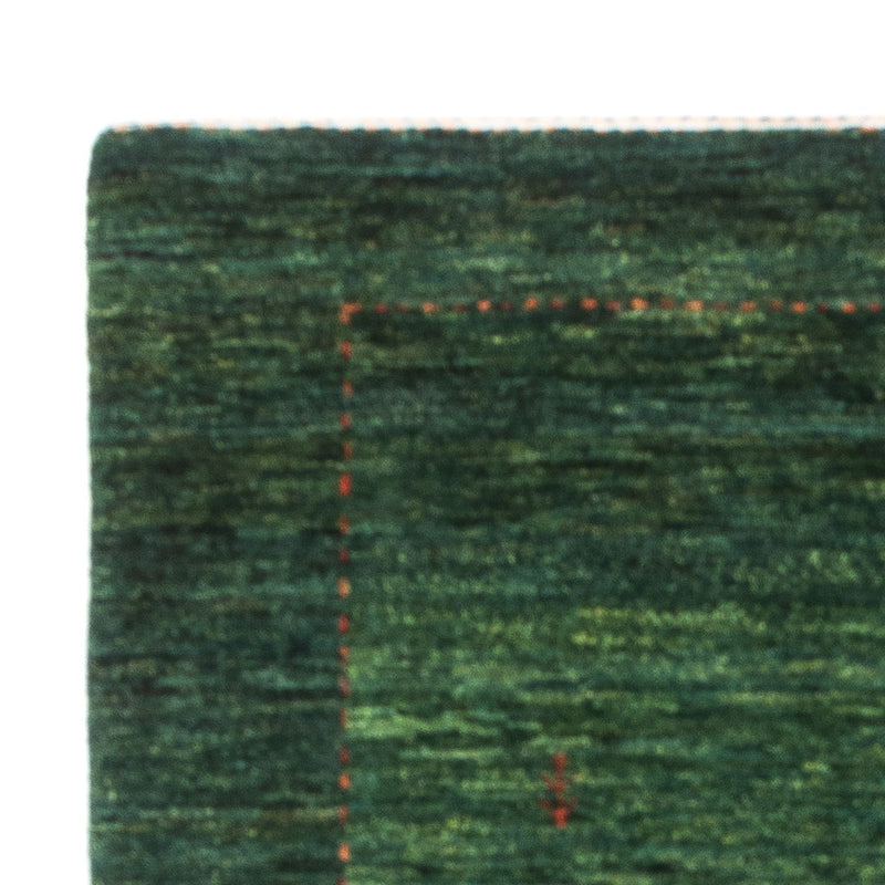 Gabbeh Tæppe - Loribaft Persisk - 148 x 97 cm - grøn