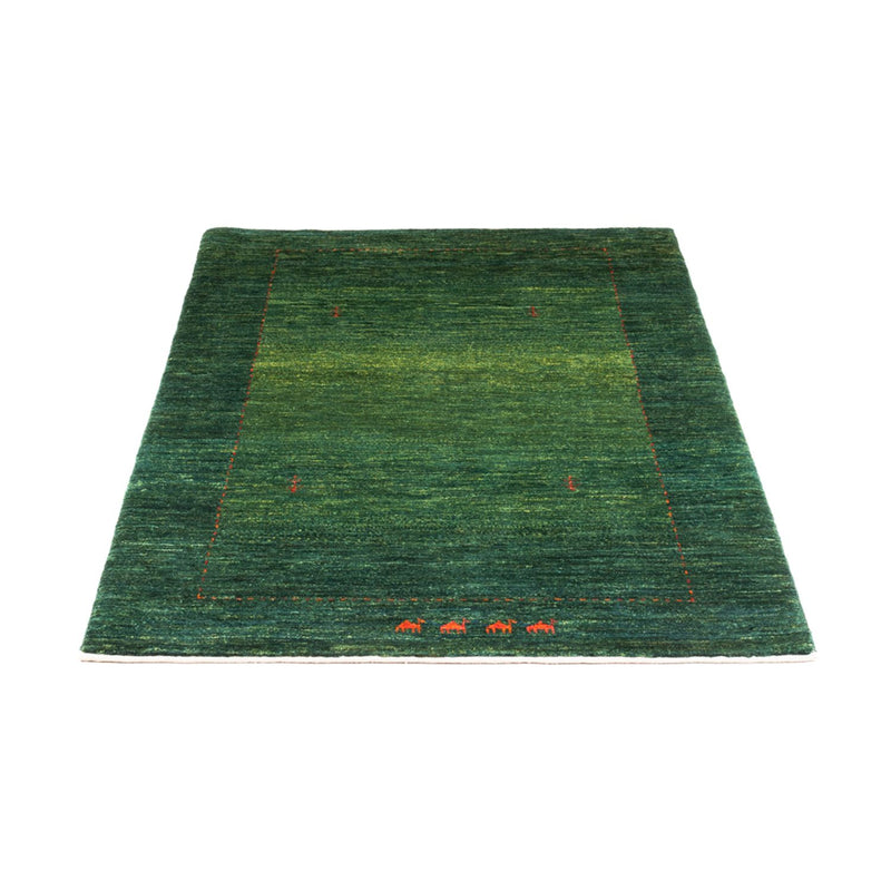 Gabbeh Tæppe - Loribaft Persisk - 148 x 97 cm - grøn