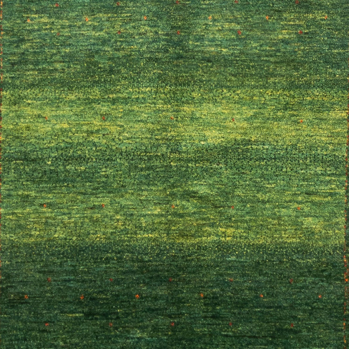 Gabbeh Tæppe - Loribaft Persisk - 241 x 162 cm - grøn
