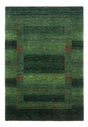 Gabbeh Tæppe - Loribaft Persisk - 164 x 110 cm - grøn