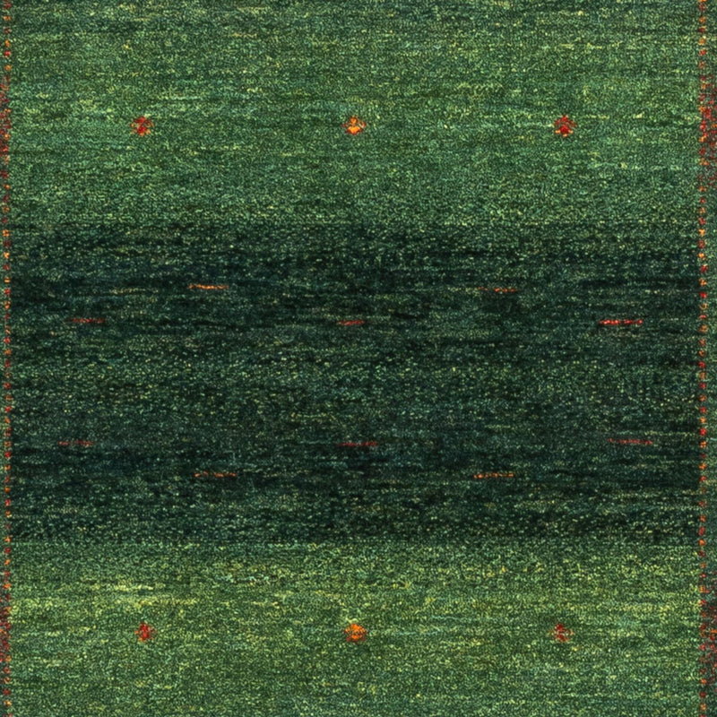 Gabbeh Tæppe - Loribaft Persisk - 164 x 110 cm - grøn