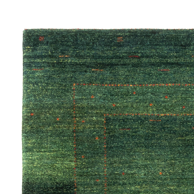 Gabbeh Tæppe - Loribaft Persisk - 164 x 110 cm - grøn