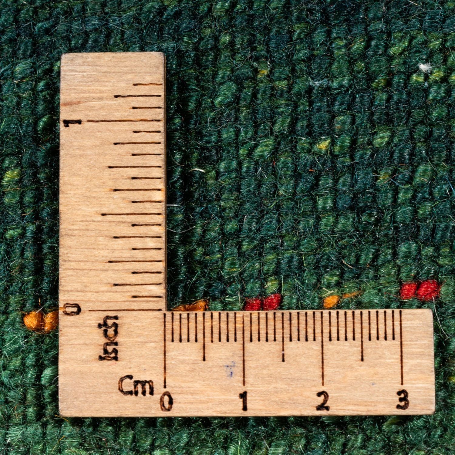 Gabbeh Tæppe - Loribaft Persisk - 164 x 110 cm - grøn