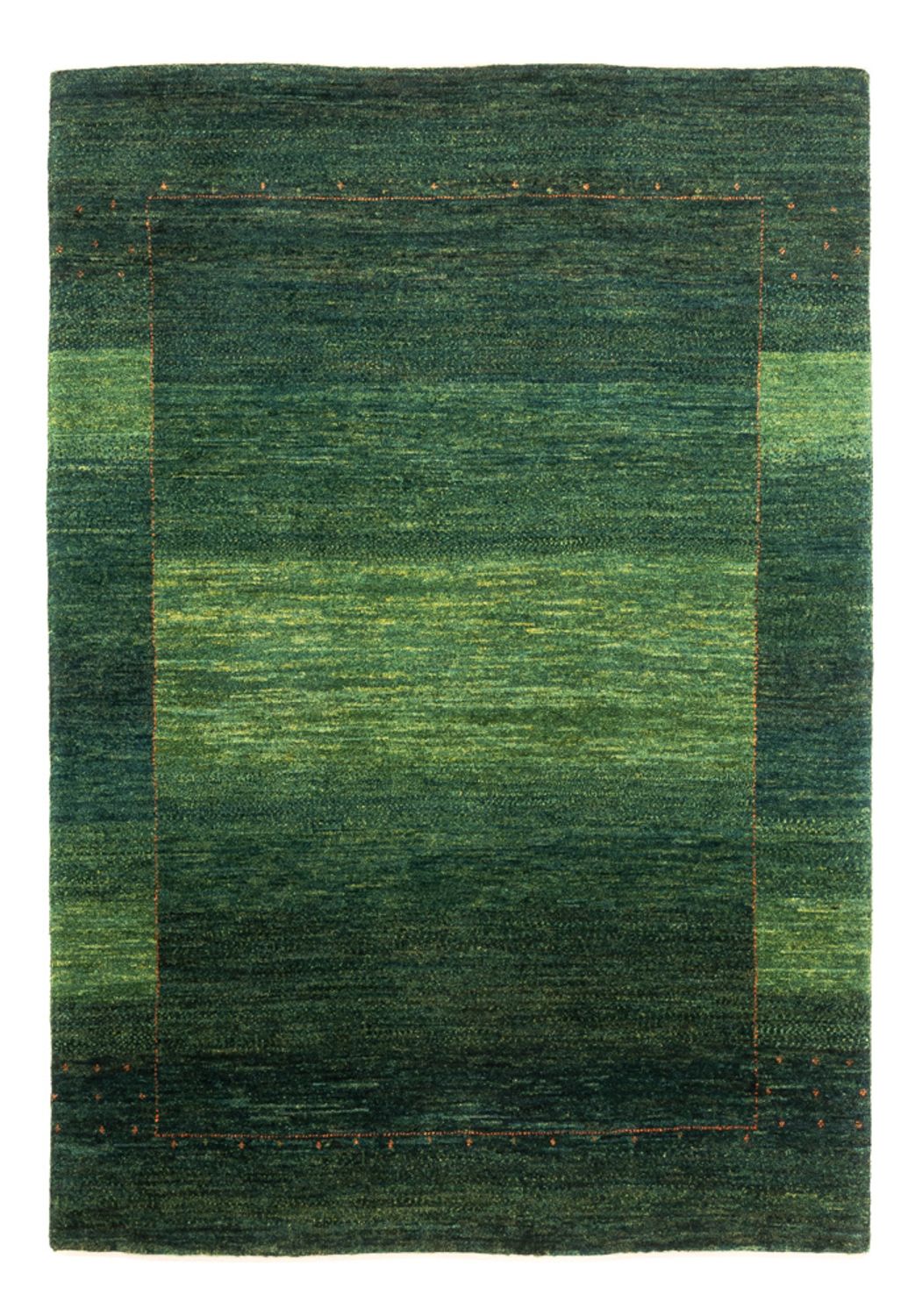 Gabbeh Tæppe - Loribaft Persisk - 170 x 110 cm - grøn