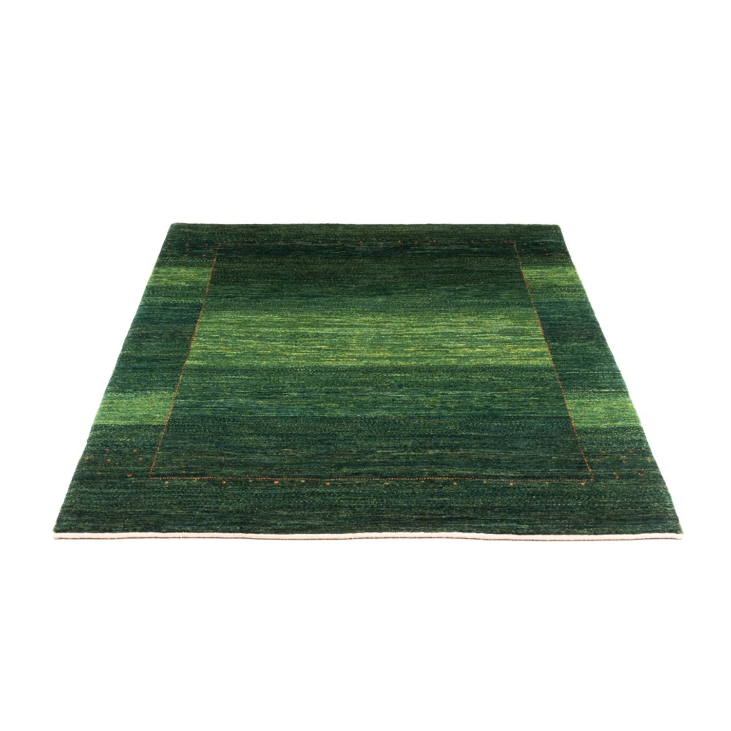 Gabbeh Tæppe - Loribaft Persisk - 170 x 110 cm - grøn