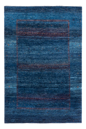 Gabbeh Tæppe - Loribaft Persisk - 190 x 128 cm - blå