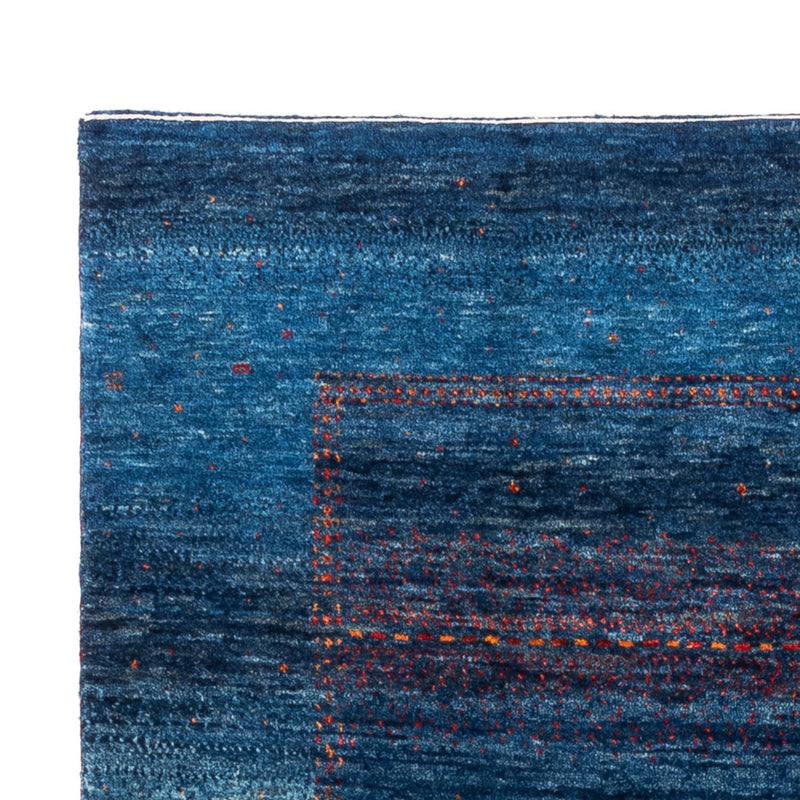 Gabbeh Tæppe - Loribaft Persisk - 190 x 128 cm - blå