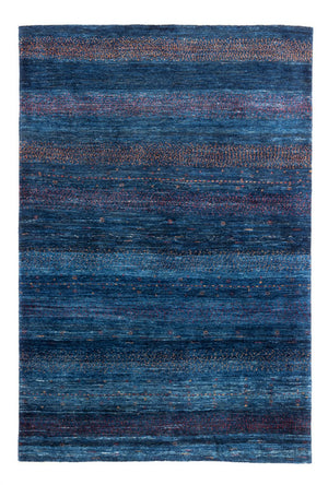 Gabbeh Tæppe - Loribaft Persisk - 171 x 116 cm - blå