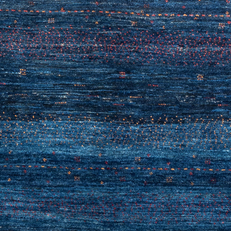 Gabbeh Tæppe - Loribaft Persisk - 171 x 116 cm - blå