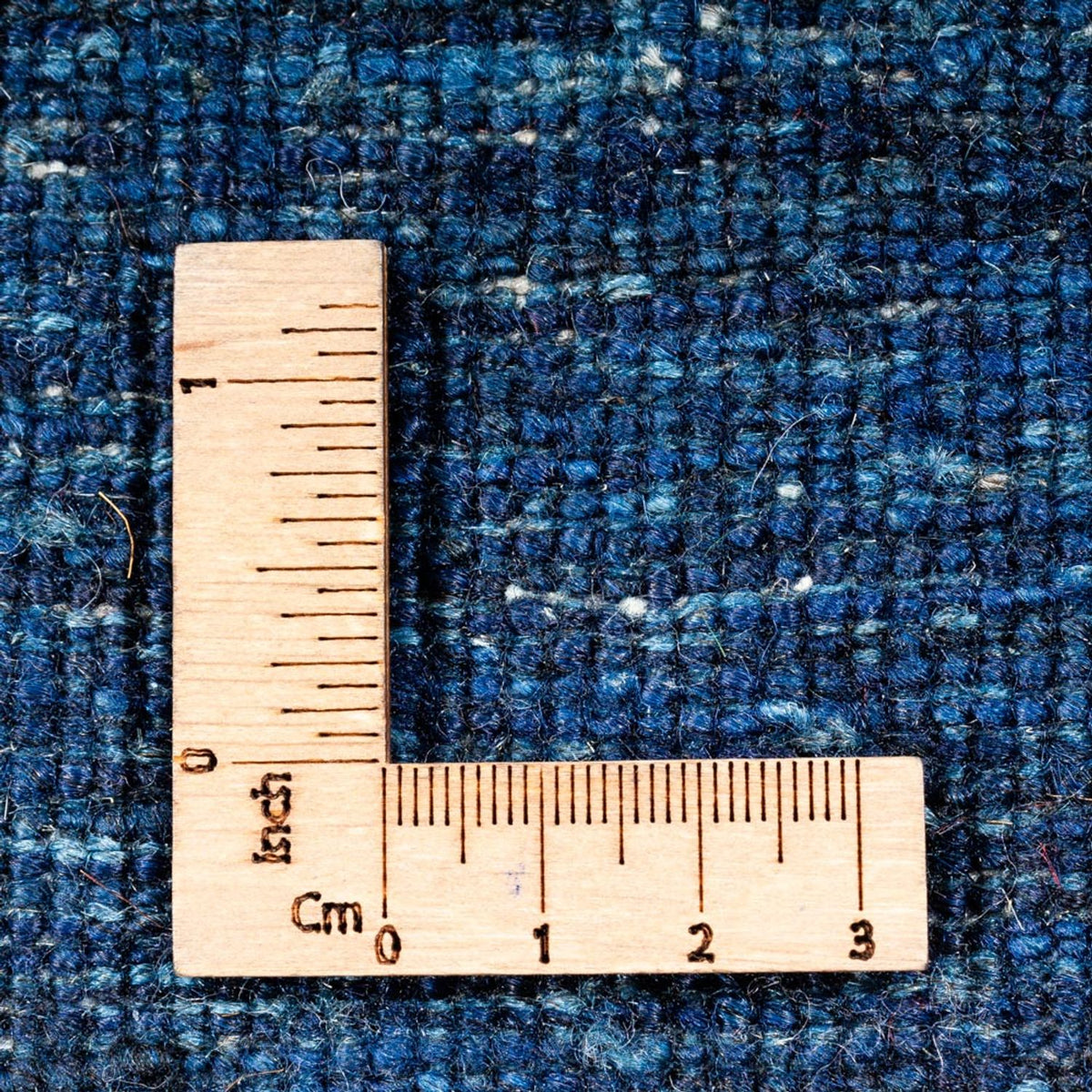 Gabbeh Tæppe - Loribaft Persisk - 171 x 116 cm - blå