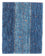 Gabbeh Tæppe - Loribaft Persisk - 63 x 50 cm - blå